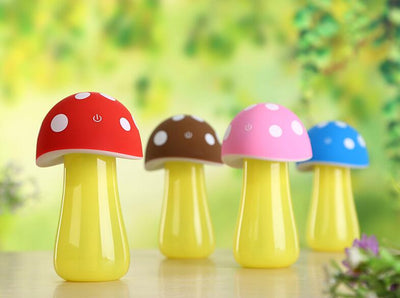 LED Mushroom Essential Oil Diffuser