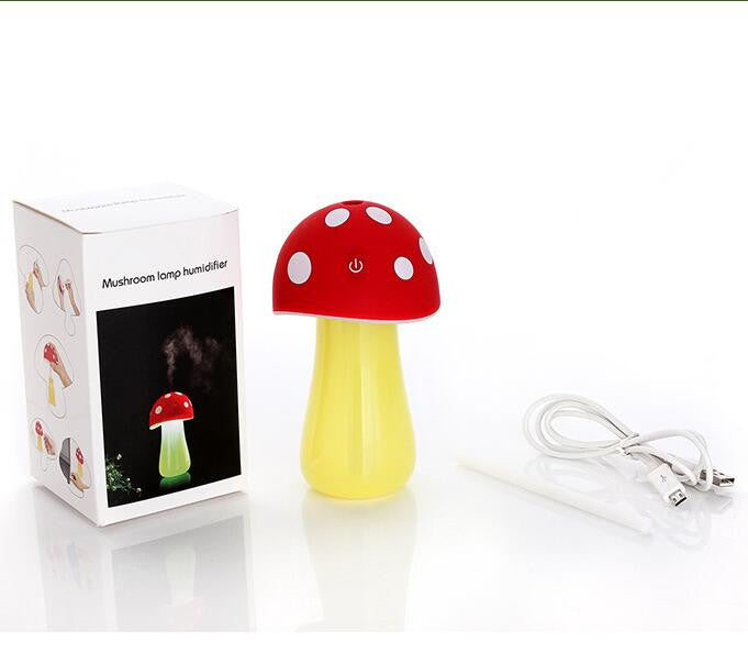 LED Mushroom Essential Oil Diffuser