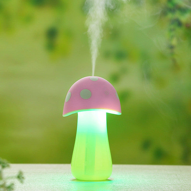 LED Mushroom Essential Oil Diffuser